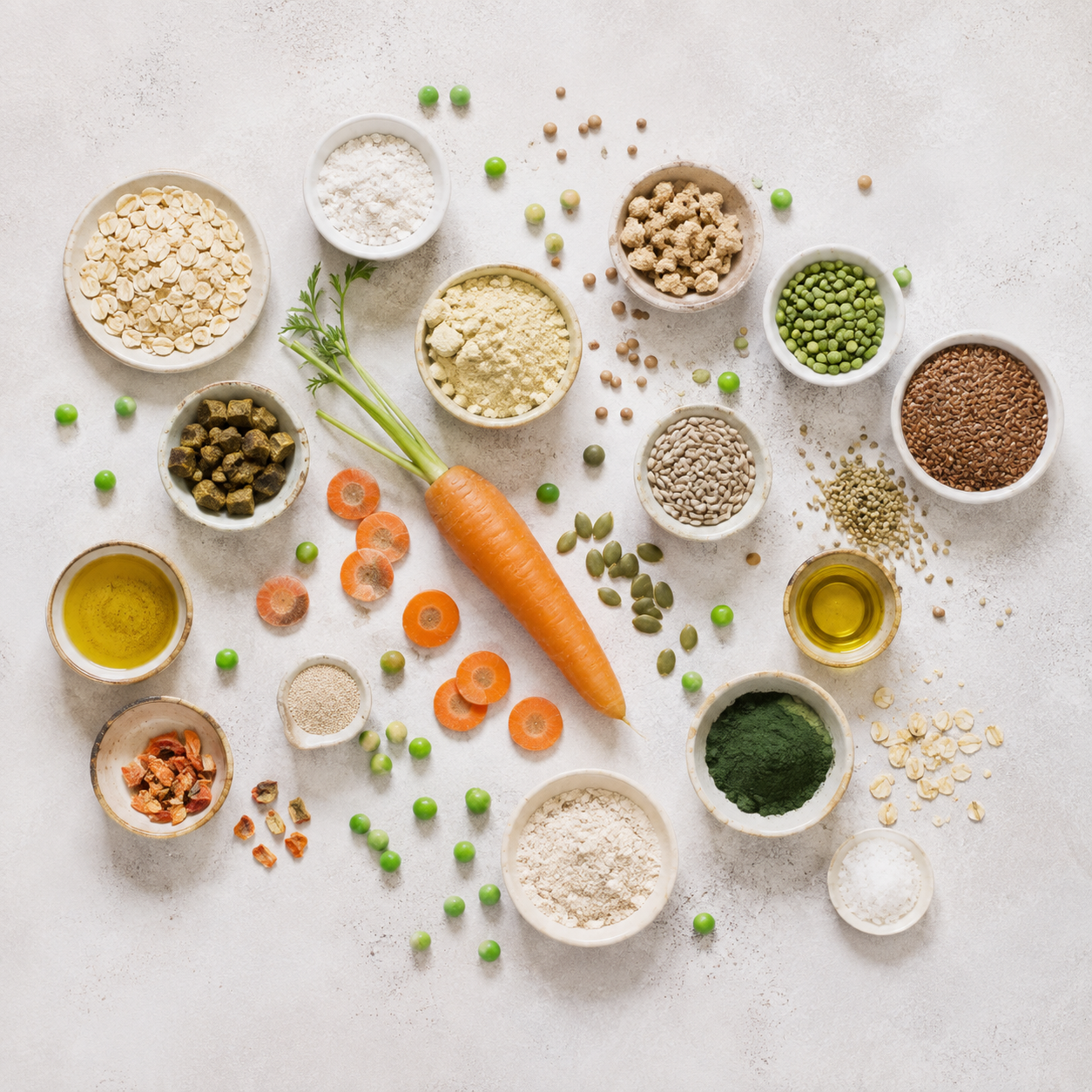 Trockenfutter Vegan