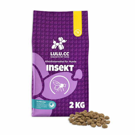 Trockenfutter Insekt